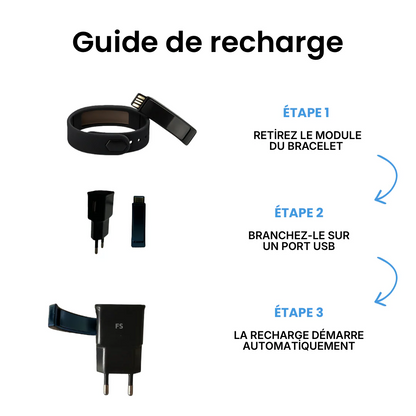 Réveil 3D Silencieux au Poignet